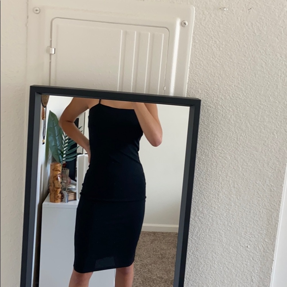 Black body-con dress from Windsor